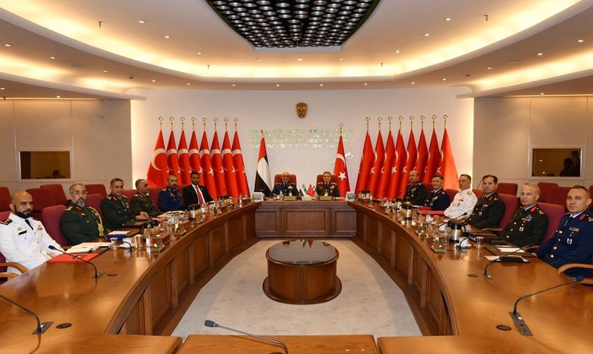 Genelkurmay Başkanı Bayraktaroğlu, BAE'li Mevkidaşını Ağırladı