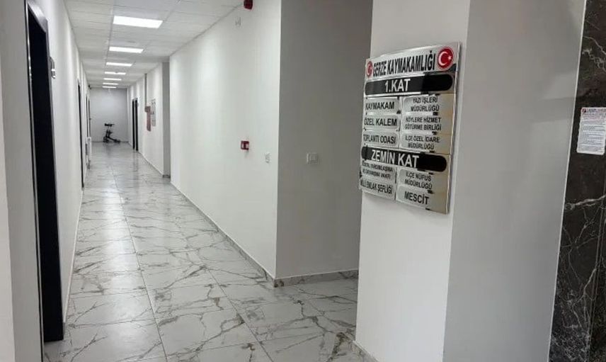 Gerze'de yeni kaymakamlık hizmet binası açıldı