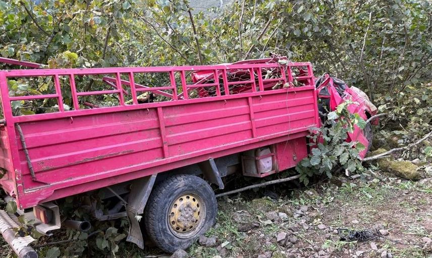 Giresun'da Kamyonet Devrildi: 4 Kişi Hayatını Kaybetti