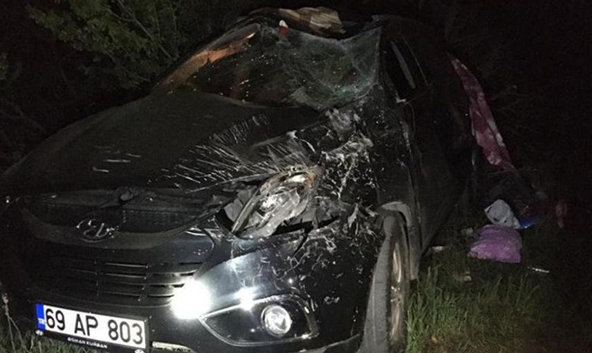 Giresun’da Trafik Kazası: 1 Ölü, 2 Yaralı