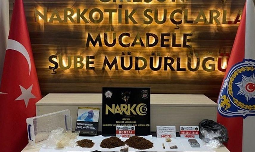 Giresun'da Uyuşturucu Operasyonu: Bir Tutuklama