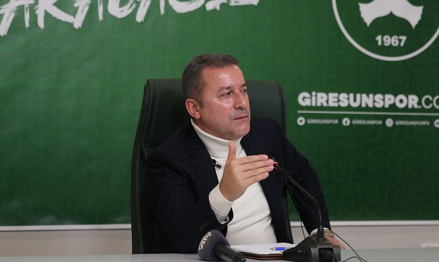 Giresunspor Başkanı Hakan Karaahmet'ten Borç İsyanı!