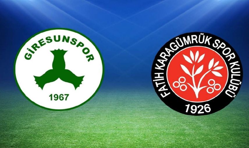 Giresunspor Fatih Karagümrük maçını canlı izle Bein Sports 1- Giresun Karagümrük maçı canlı yayın linki