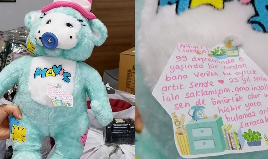 Gölcük depreminde hediye edilmişti: İnşallah sende ömürlük olur