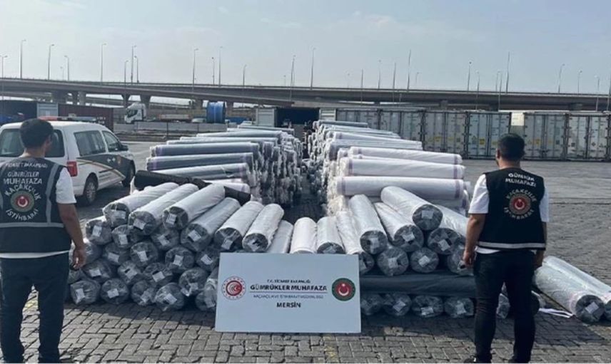 Gümrük muhafaza ekiplerinden Mersin’de dev operasyon: 1 milyar liralık kaçakçılık girişimi engellendi