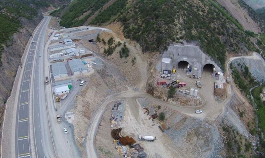 Gümüşhane’de Yeni Zigana Tünelinde Bu Sene Sonunda Işık Görülecek