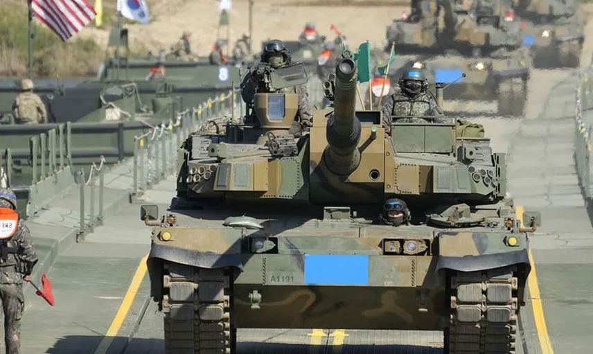 Güney Kore’de hareketli dakikalar: Top mermileri ateşlenmeye başlandı