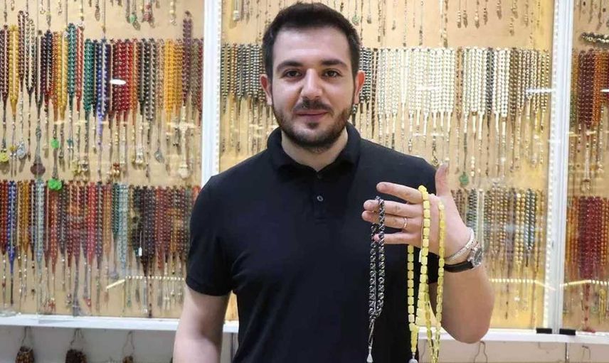 Gurbetçilerin tespih sevdası satışları arttırdı! Fiyatı 5 TL’den 200 bin TL’ye kadar çıkıyor