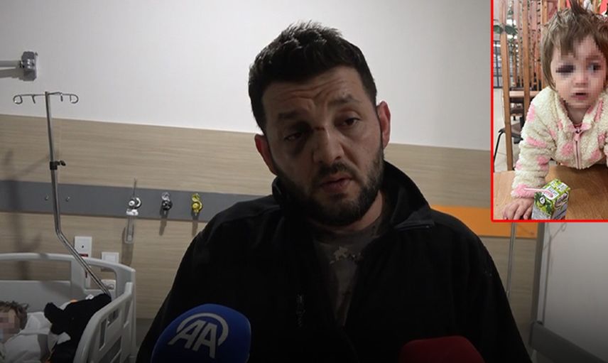 Gürültü Tartışması Kanlı Bitti: Babayla 14 Aylık Kızı Hastanelik Oldu