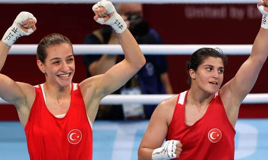 Gururumuzsunuz! Tarihte Bir İlk: Buse Naz Çakıroğlu ve Busenaz Sürmeneli Tokyo 2020'de Finalde!
