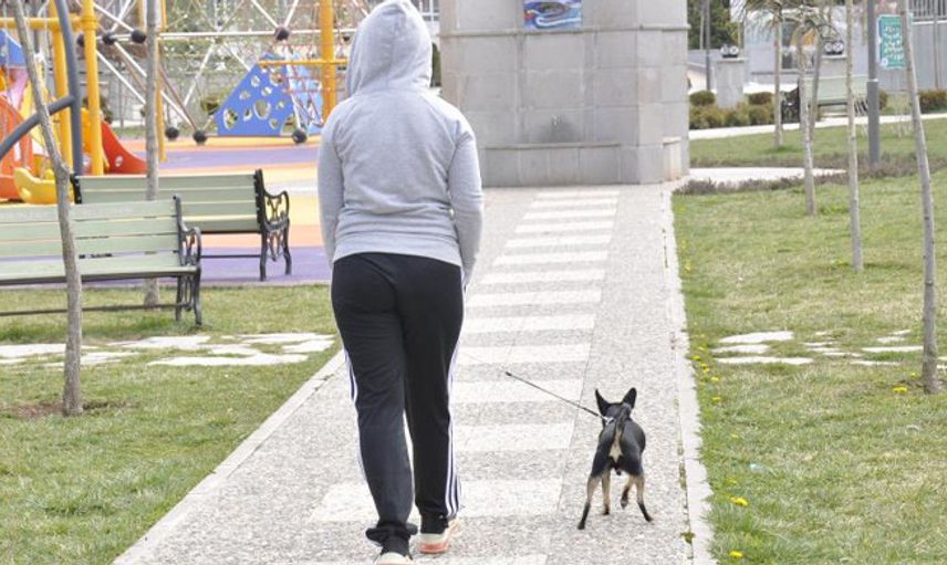 Hafta Sonu Kısıtlamasıyla Parklar Köpeklerini Gezdiren Vatandaşlara Kaldı