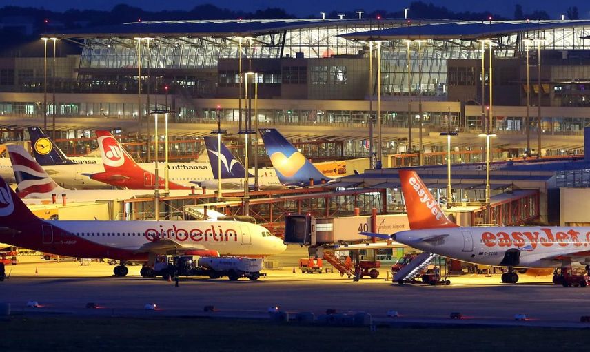 Hamburg Havalimanı’nda silah sesleri: Uçuşlar durduruldu