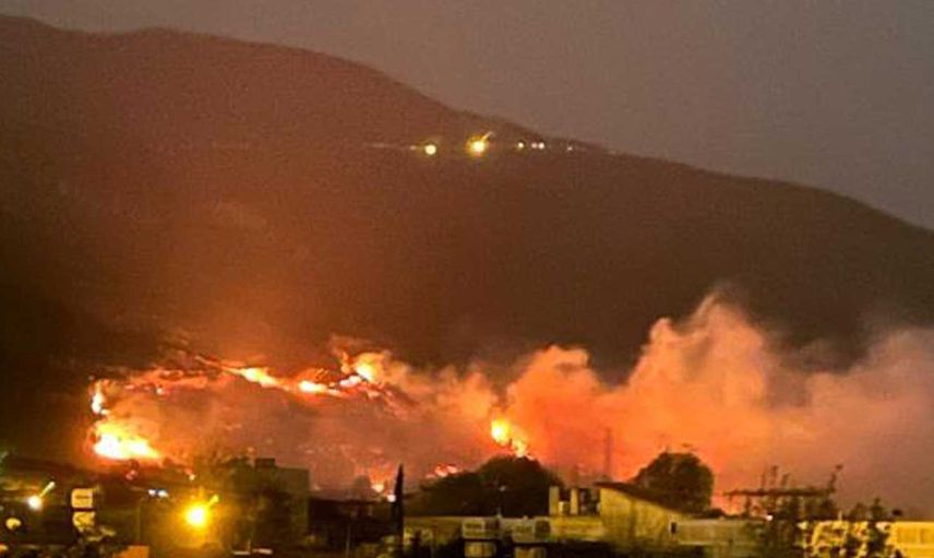 Hatay'da korkutan orman yangını! Kısa sürede rüzgarın etkisiyle şiddetlendi: Ekipler seferber oldu