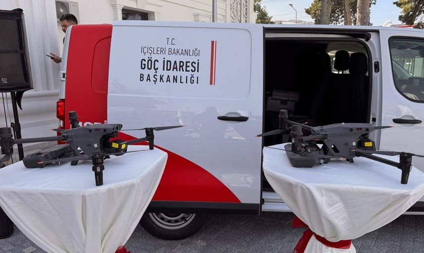 Hatay'da Yeni Dron ve Mobil Göç Araçları Hizmete Girdi