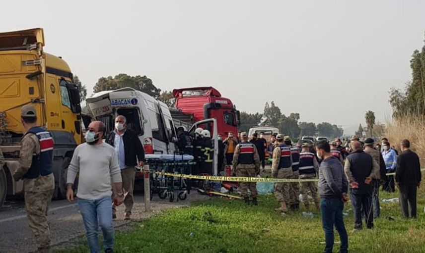 Hatay’da Zincirleme Kaza Yaşandı: 7 Yaralı