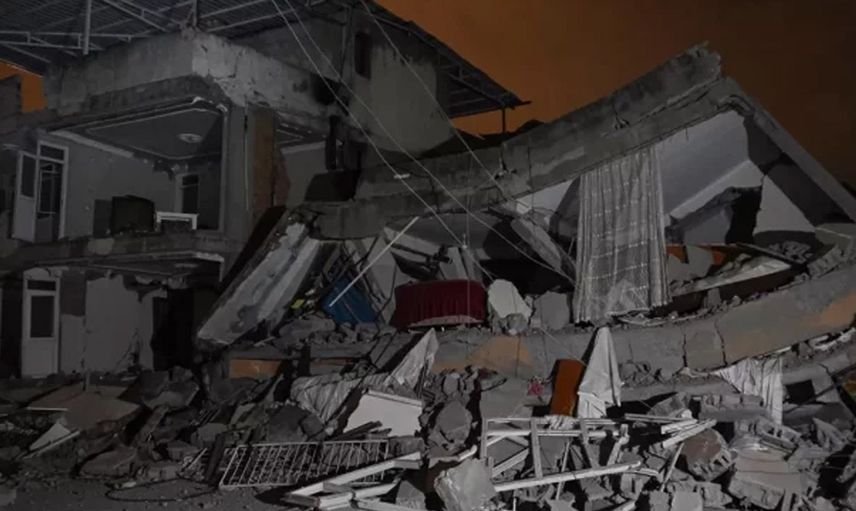 Hatay’daki depremin şiddeti kameralar yansıdı