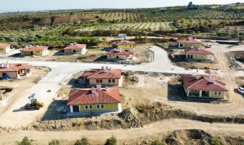 Hatay’daki köy evleri bitmek üzere: Haftaya sahiplerine teslim edilecek