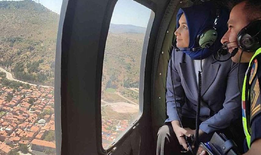 Hava Meydan Komutanlığını ziyaret eden Vali Yiğitbaşı  havadan trafik denetimine katıldı!
