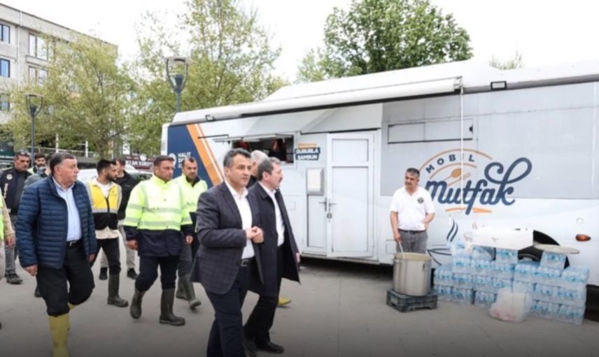 Havza Selzedelerine 50 Milyon Lira Acil Yardım