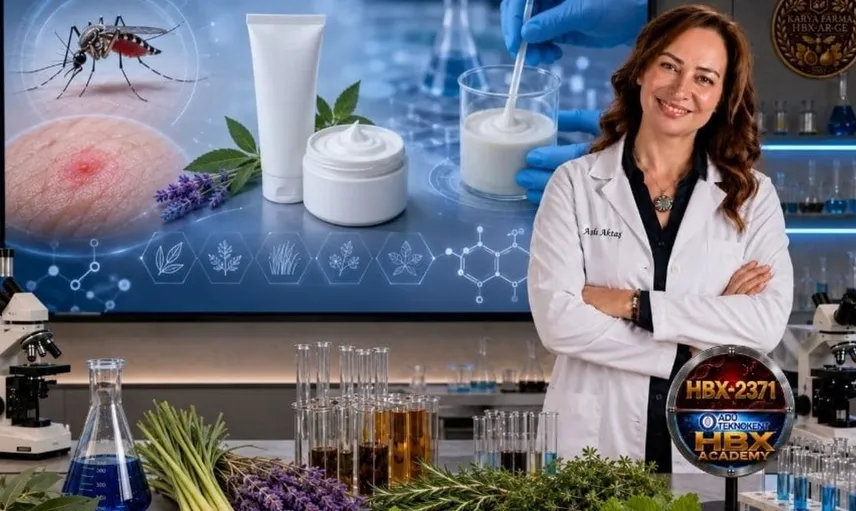 Hbx Academy, aromatik bitkilerden sivrisineksavar krem formu geliştiriyor