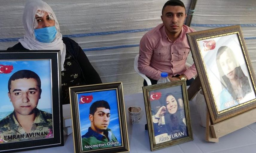 HDP Önündeki Acılı Ailelerin Evlat Nöbeti Devam Ediyor