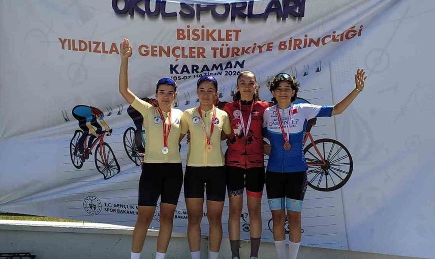 Hena Gümüş'ten Bisiklet Başarısı