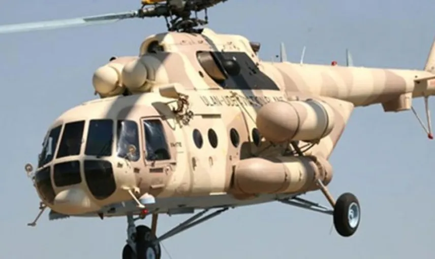 Hindistan'a Ait Helikopter Düştü: 7 Kişi Hayatını Kaybetti