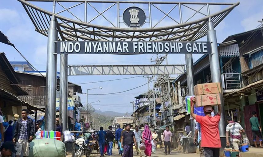 Hindistan’dan Myanmar sınırına tel örgü önlemi!