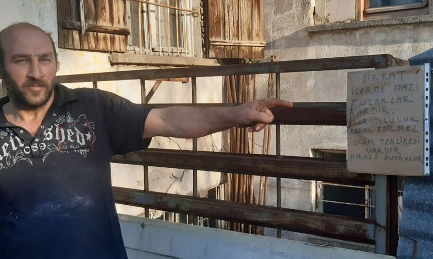 Hırsızlar evine dadandı! Çözümü uyarıcı notlar yazarak buldu