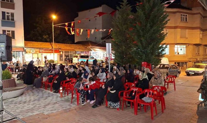 Hisarcık’ta 15 Temmuz demokrasi ve milli birlik günü programı düzenlendi