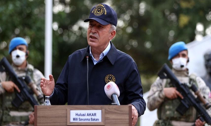 Hulusi Akar, TSK Komuta Kademesi İle Yunanistan Sınırında Bir Araya Geldi