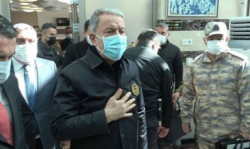 Hulusi Akar: Yaralı 2 Askerimizin Sağlık Durumu İyi