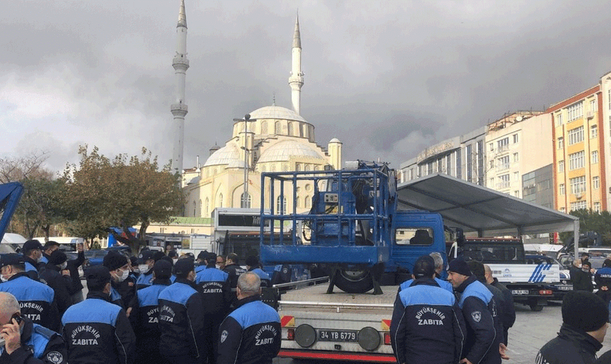 İBB, Esenler Belediyesi’nin Sorumluluk Alanına Müdahale Etti
