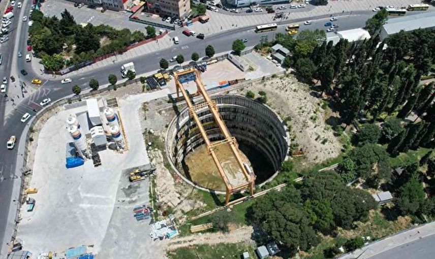 İBB’nin 3 yılda sadece yüzde 5 ilerleyebildiği Kirazlı-Halkalı Metro çalışmaları durduruldu