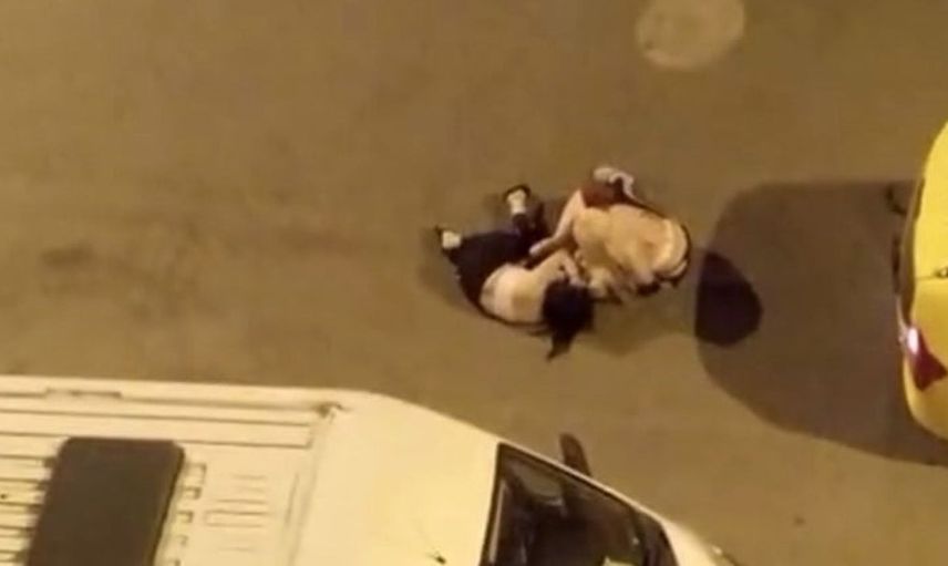 Iğdır’da 3 kadının sokak kavgası cep telefonu kamerasında