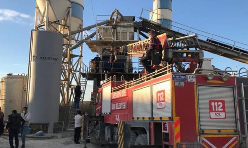 Iğdır’da Beton Mikserine Sıkışan İşçi Hayatını Kaybetti
