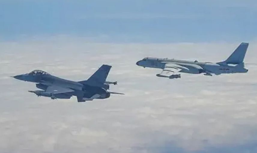 İki ülke arasında savaş alarmı! Bombardıman uçakları hava ve deniz hattını geçti