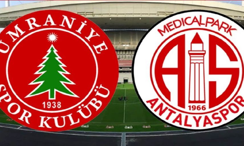 İlk galibiyetleri için sahadalar: Ümraniyespor Antalyaspor maçı ne zaman ve hangi kanalda? Bugün oynanacak Ümraniyespor Antalyaspor maçı hakemi kim?