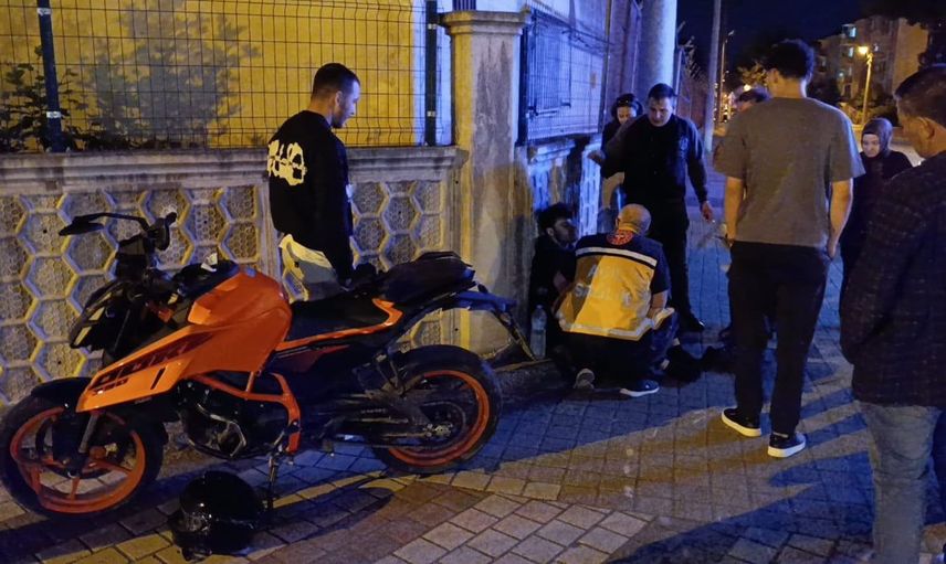 İnegöl'de Motosiklet Kazası: Bir Yaralı