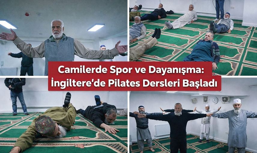 İngiltere'de camilerde pilates dersleri büyük ilgi görüyor