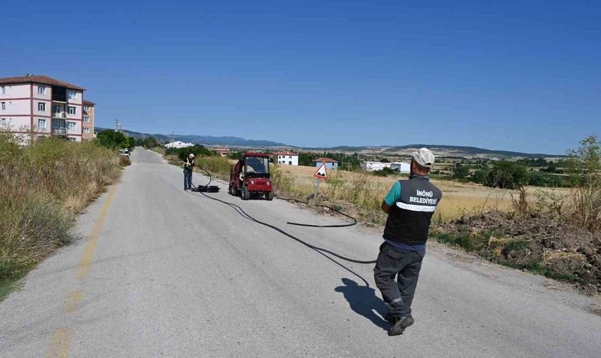 İnönü TOKİ konutlarına Martlı Suyu ulaştırma çalışmaları sona yaklaşıyor