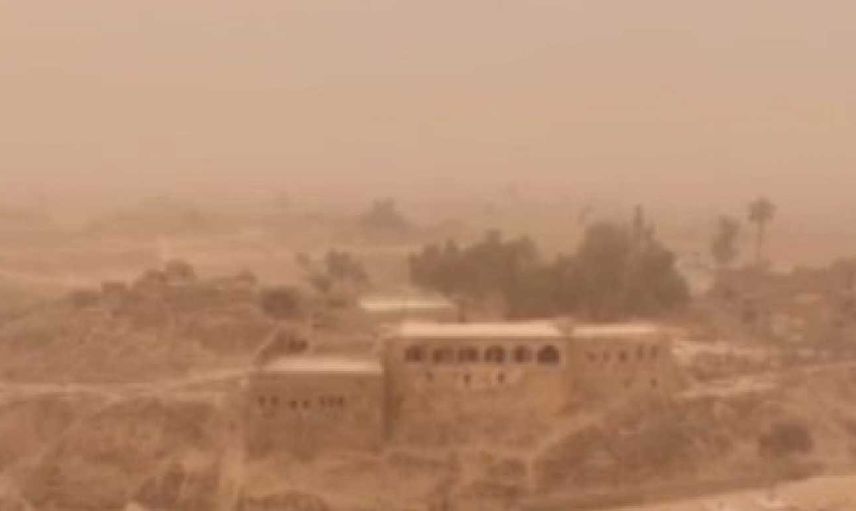 Irak genelinde kum fırtınası devam ediyor! Kerkük şehrini kum fırtınası vurdu: O anlar kameralara yansıdı