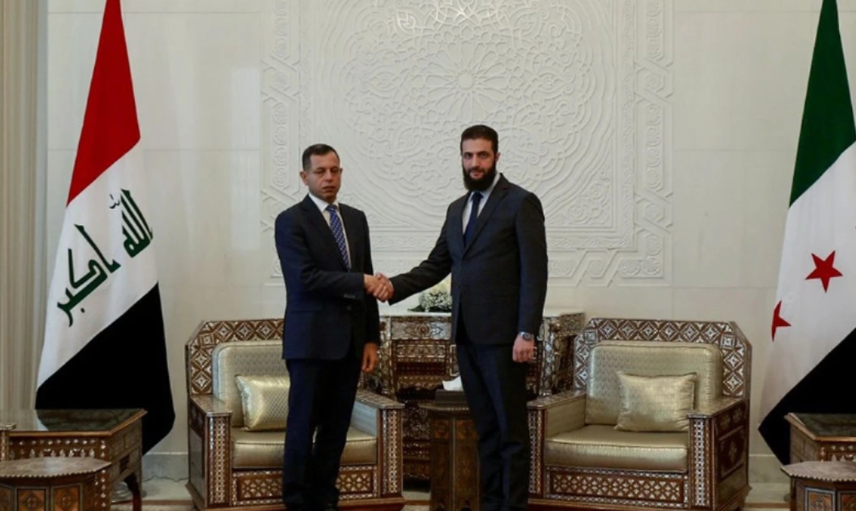 Irak heyeti, Suriye'nin yeni yönetimiyle buluştu