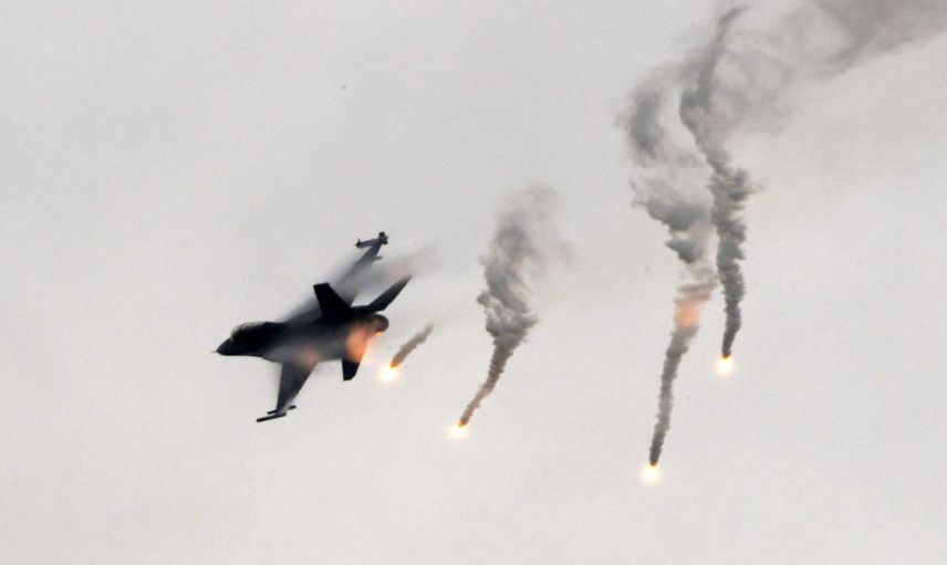 Irak karargahına hava saldırısı düzenlendi: Bölgede büyük çapta yangın çıktı