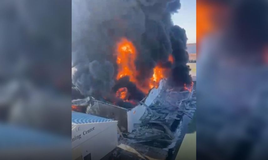 Irak'ın Erbil kentinde bir fabrikaya kamikaze İHA saldırısı düzenlendi