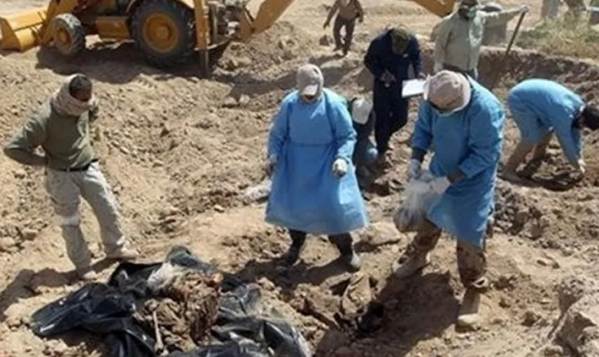 Irak'ta 12 Toplu Mezar Bulundu