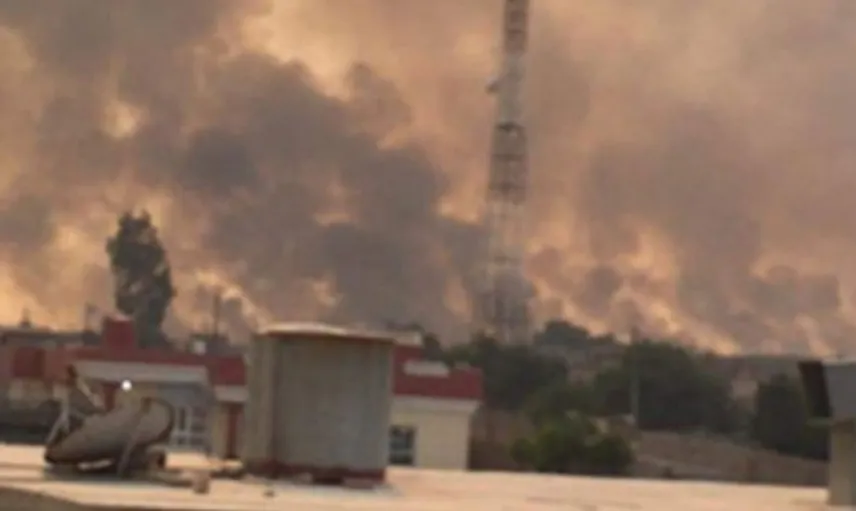 Irak'ta Kükürt Fabrikasında Yangın: 1 Ölü