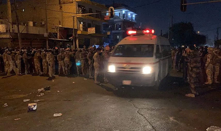 Irak'ta Protesto Gösterilerine Müdahalelerde 3 Kişi Öldürüldü