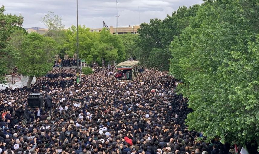 İran Cumhurbaşkanı Reisi’nin cenazesi başladı: 3 gün boyunca devam edecek