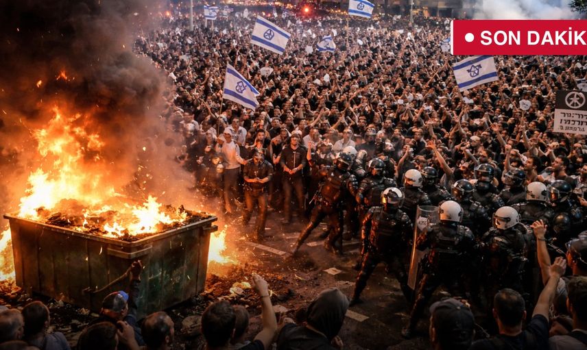 İran Savaşı İsrail’i Karıştırdı: Tel Aviv’de Savaş Karşıtı Protestolar Ayaklanmaya Dönüştü